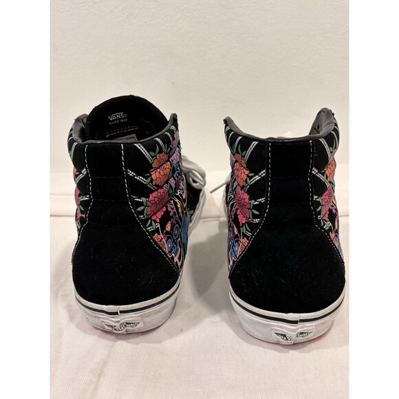 vans sk8 hi‎ Sugar Skull Floral High Top main image 8